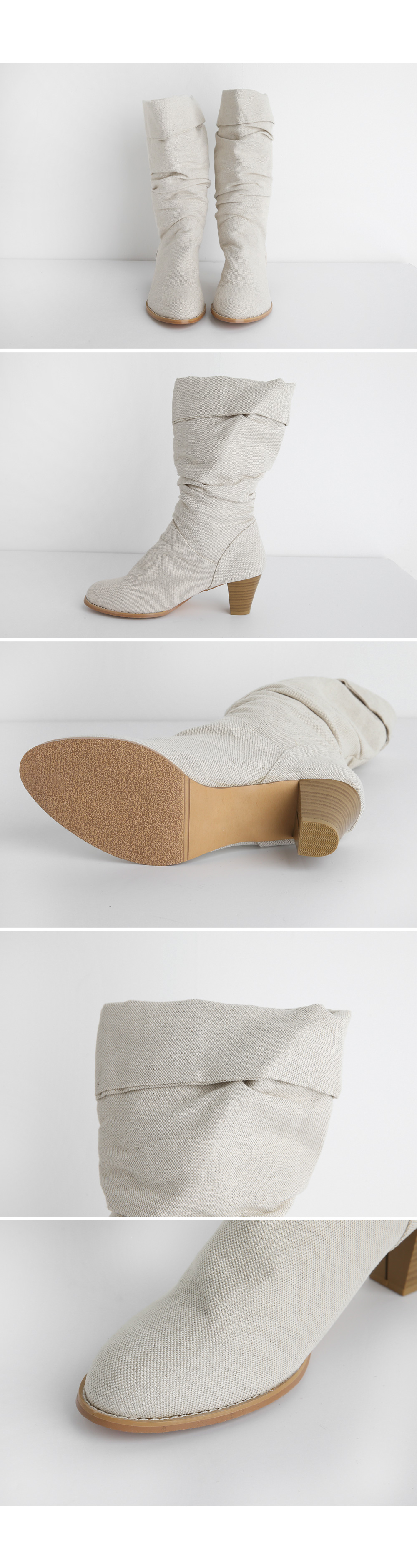 リネンギャザーブーツ・全2色 | DHOLIC PLUS | 詳細画像10