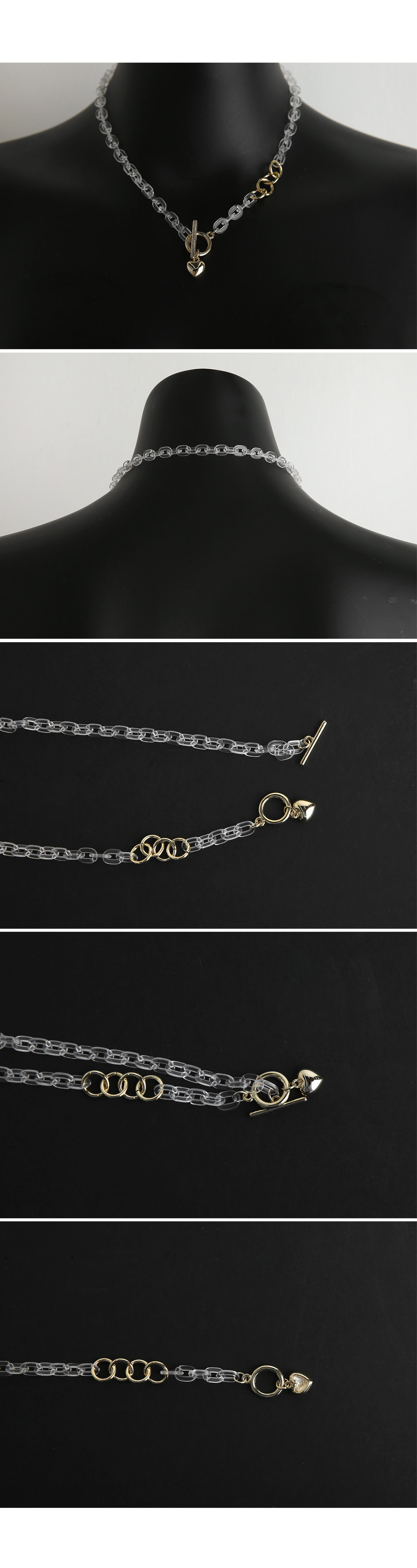 クリアチェーンネックレス・全2色 | DHOLIC PLUS | 詳細画像14