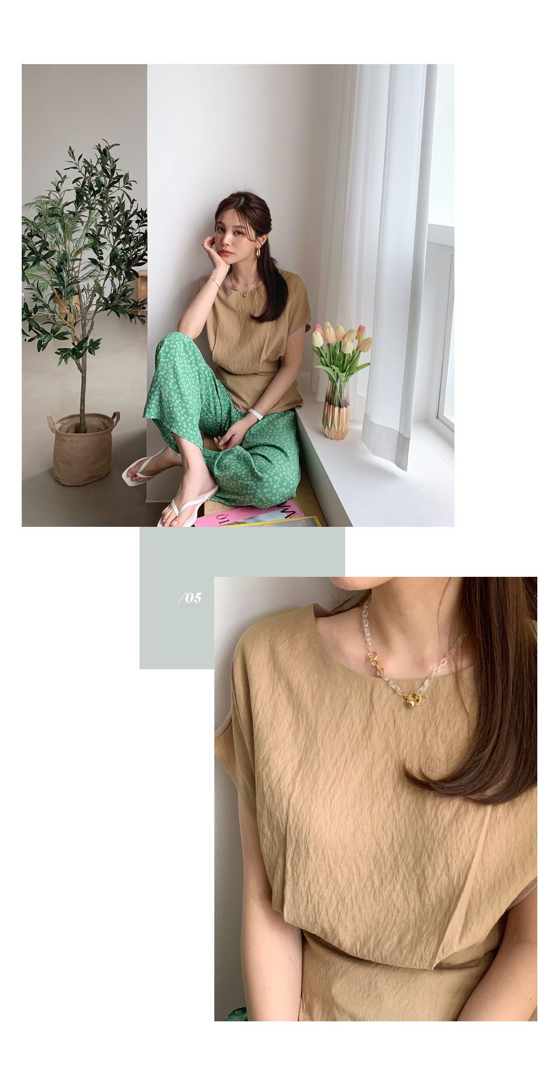 クリアチェーンネックレス・全2色 | DHOLIC PLUS | 詳細画像7