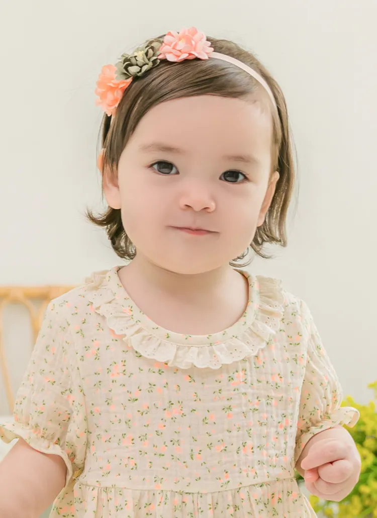 フラワーモチーフヘアバンド | 詳細画像1