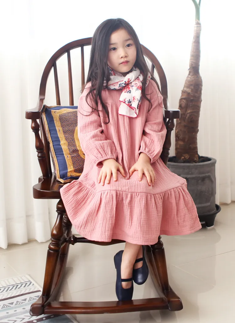 ギャザーロングワンピース | 詳細画像1