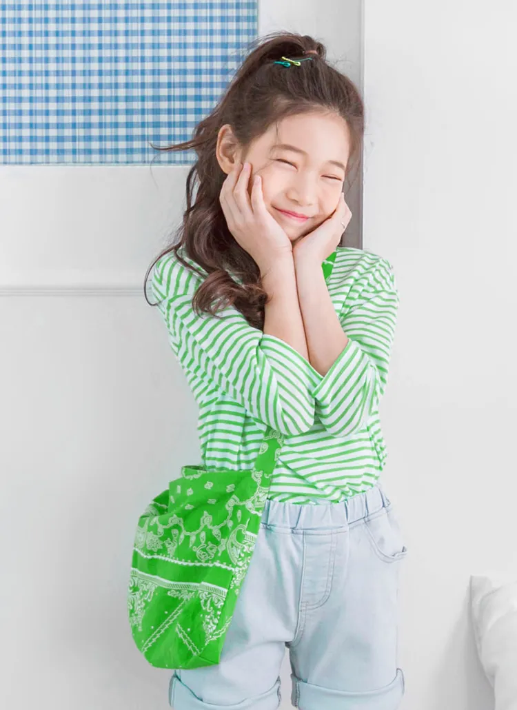 ペイズリーコットンバッグ | 詳細画像1