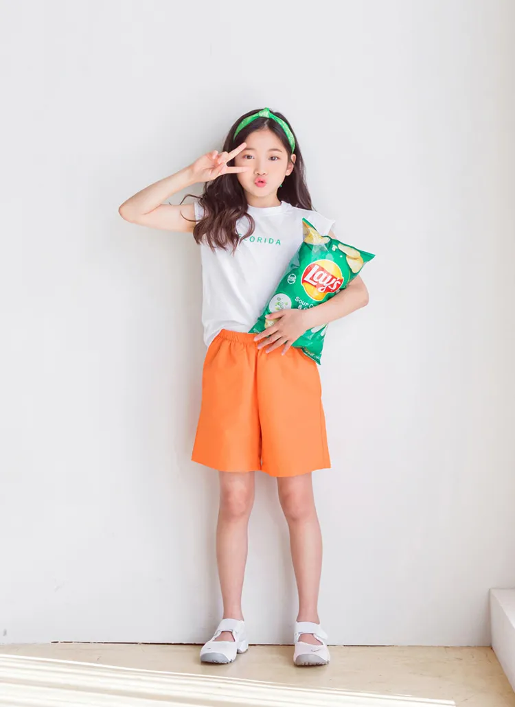 配色レタリングスリーブレス | 詳細画像1