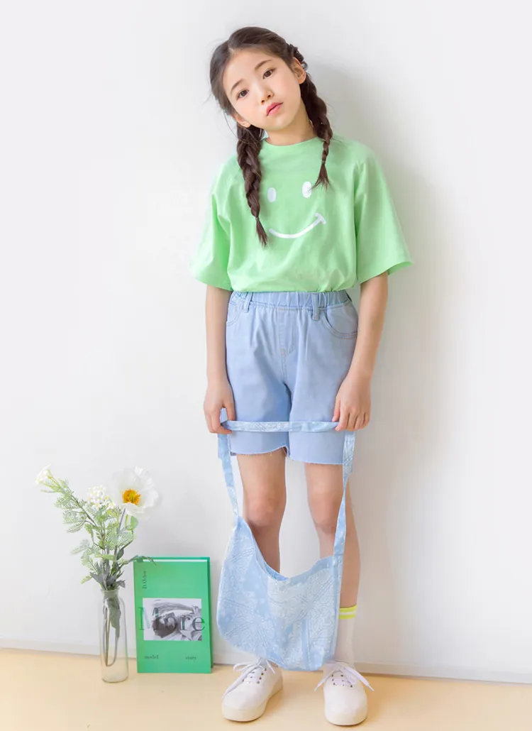 アンバランスカットヘムデニムパンツ | 詳細画像1