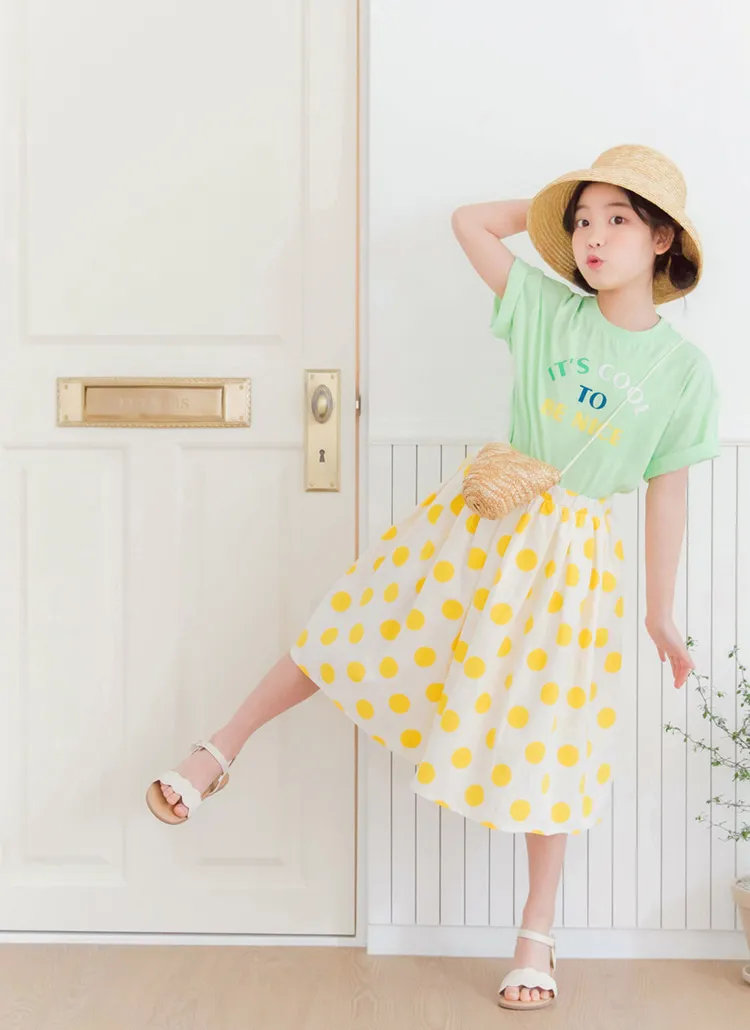 ドットパターンフレアスカートパンツ | 詳細画像1