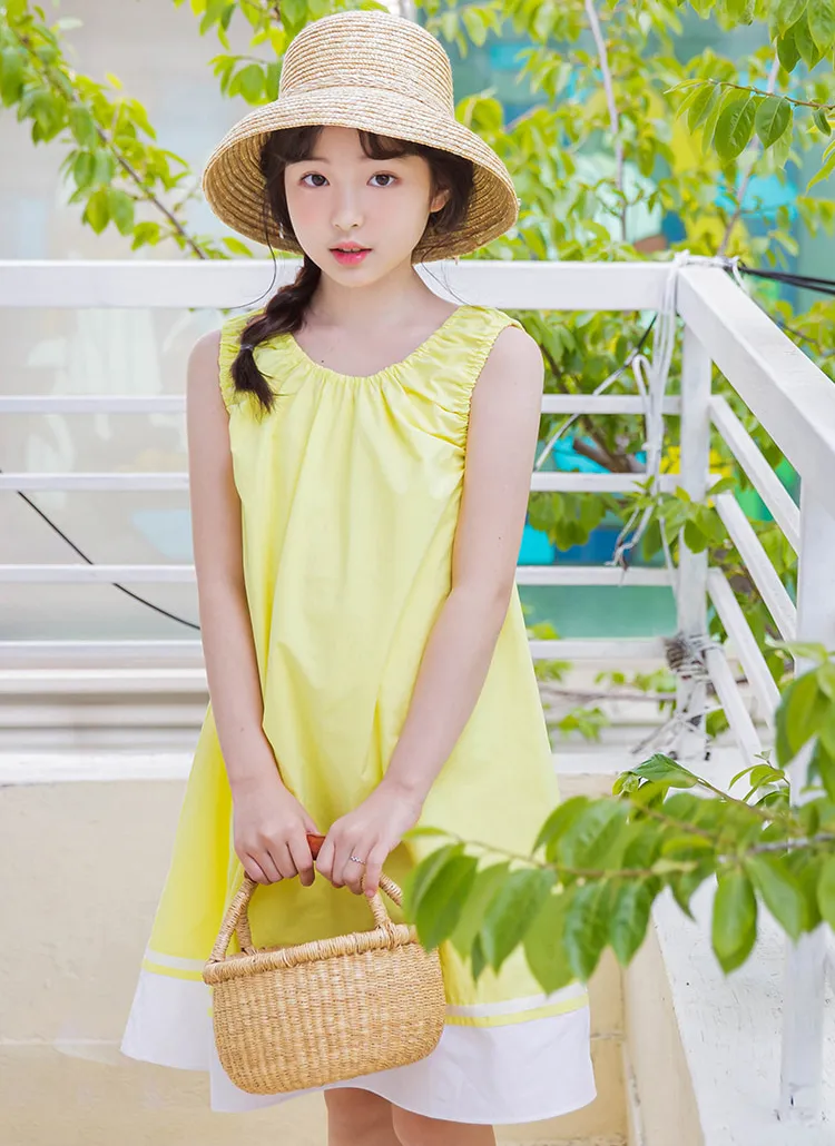 ゴムディテールノースリワンピース | 詳細画像1