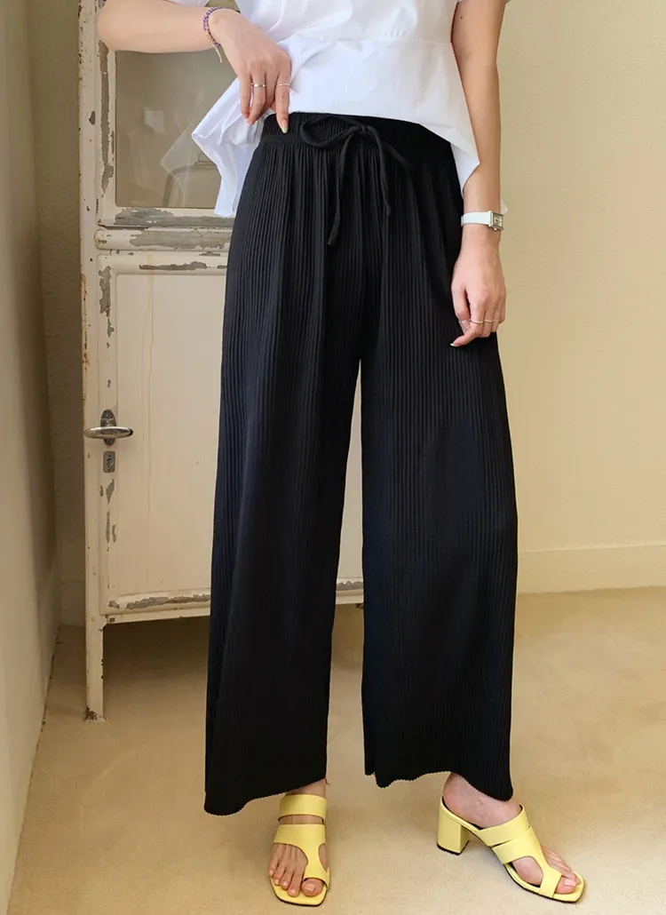 リボンリブパンツ・全2色 | DHOLIC PLUS | 詳細画像1