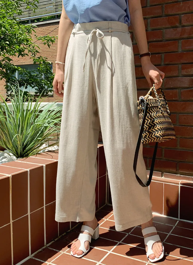 リボンバックゴムパンツ・全3色 | DHOLIC PLUS | 詳細画像1