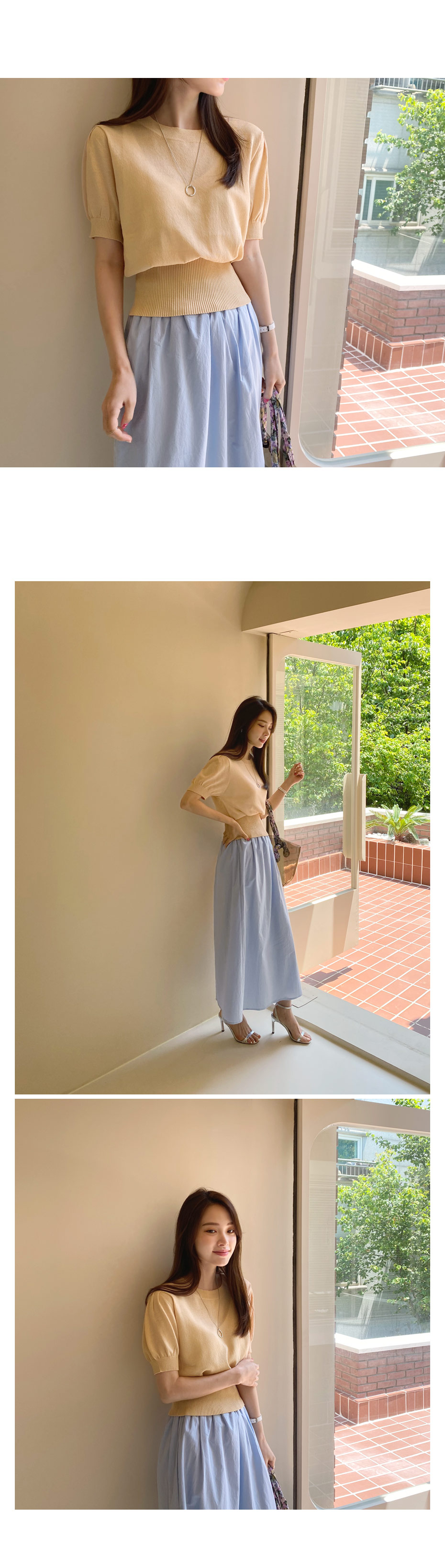 ウエストゴムスカート・全3色 | DHOLIC PLUS | 詳細画像3