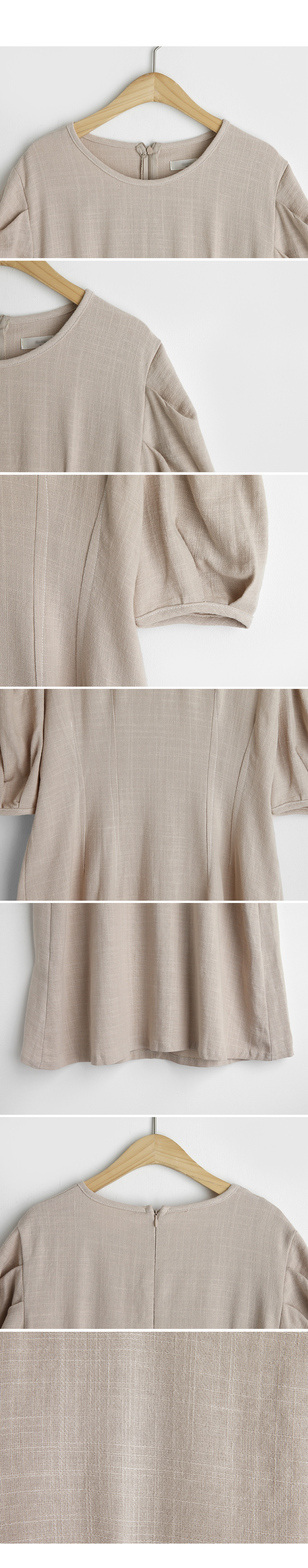 ステッチパフワンピース・全2色 | DHOLIC PLUS | 詳細画像16