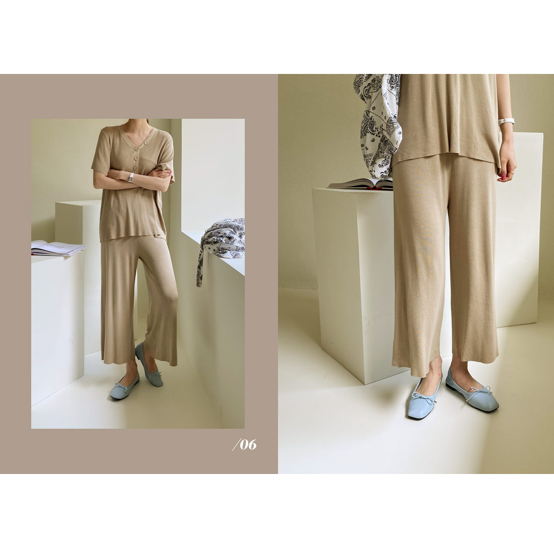 ボタンニット&パンツSET・全2色 | DHOLIC PLUS | 詳細画像10