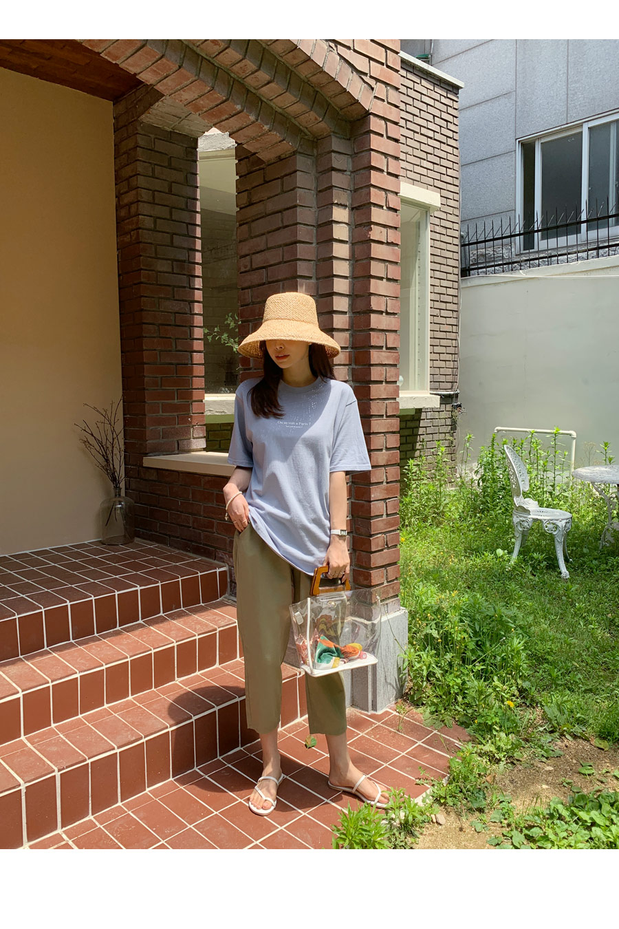 レタリングルーズTシャツ・全4色 | DHOLIC PLUS | 詳細画像2