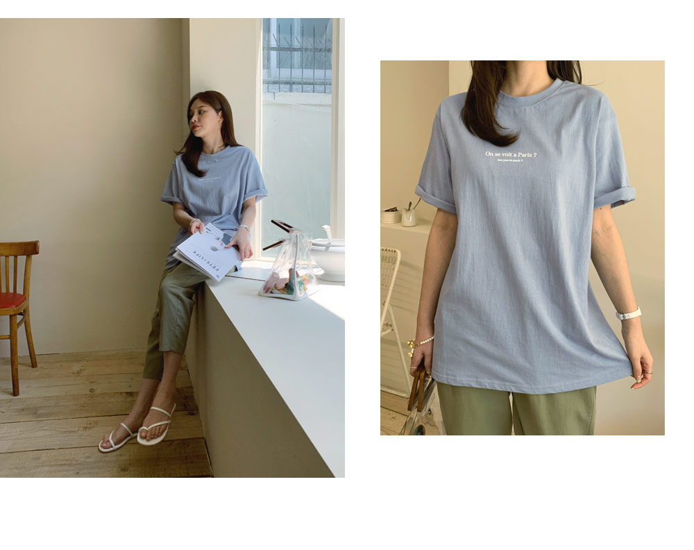 レタリングルーズTシャツ・全4色 | DHOLIC PLUS | 詳細画像7