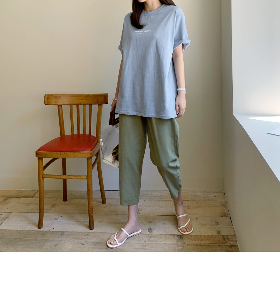 レタリングルーズTシャツ・全4色 | DHOLIC PLUS | 詳細画像8