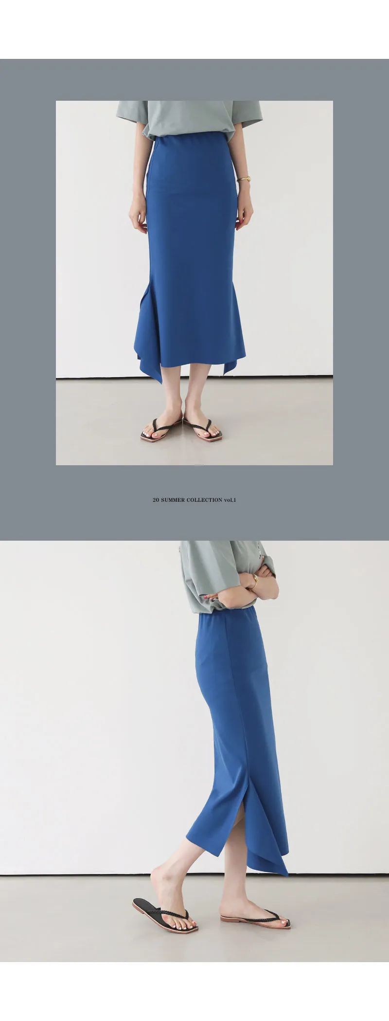 スリットマーメイドスカート・全4色 | DHOLIC PLUS | 詳細画像6