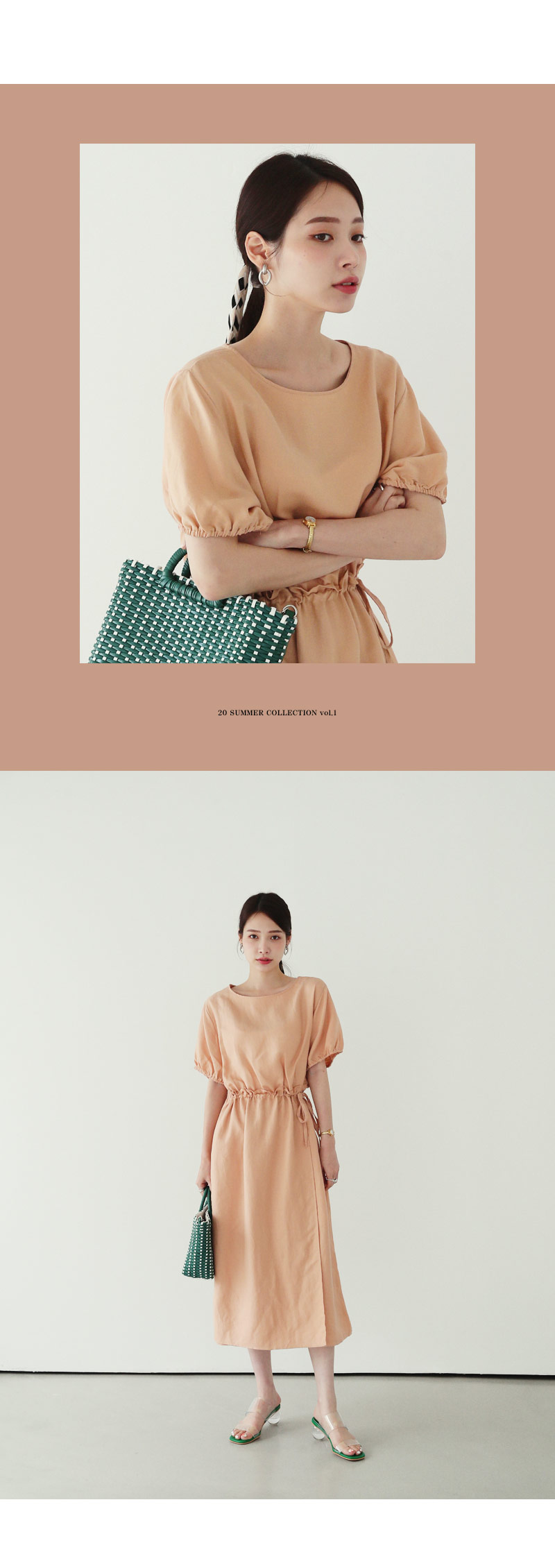 ドロストワンピース・全3色 | DHOLIC PLUS | 詳細画像2