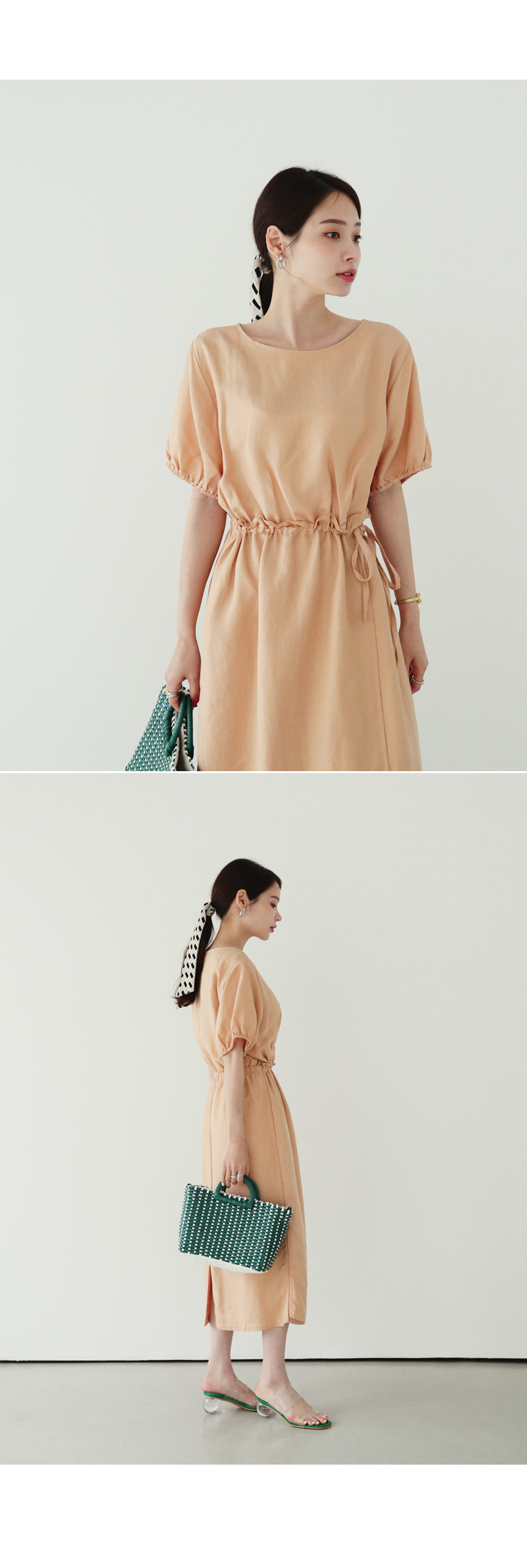 ドロストワンピース・全3色 | DHOLIC PLUS | 詳細画像4