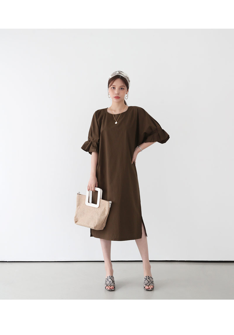 タックラグランスリーブワンピース・全4色 | DHOLIC PLUS | 詳細画像8