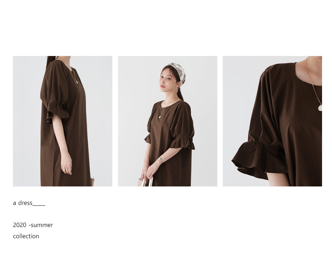 タックラグランスリーブワンピース・全4色 | DHOLIC PLUS | 詳細画像13