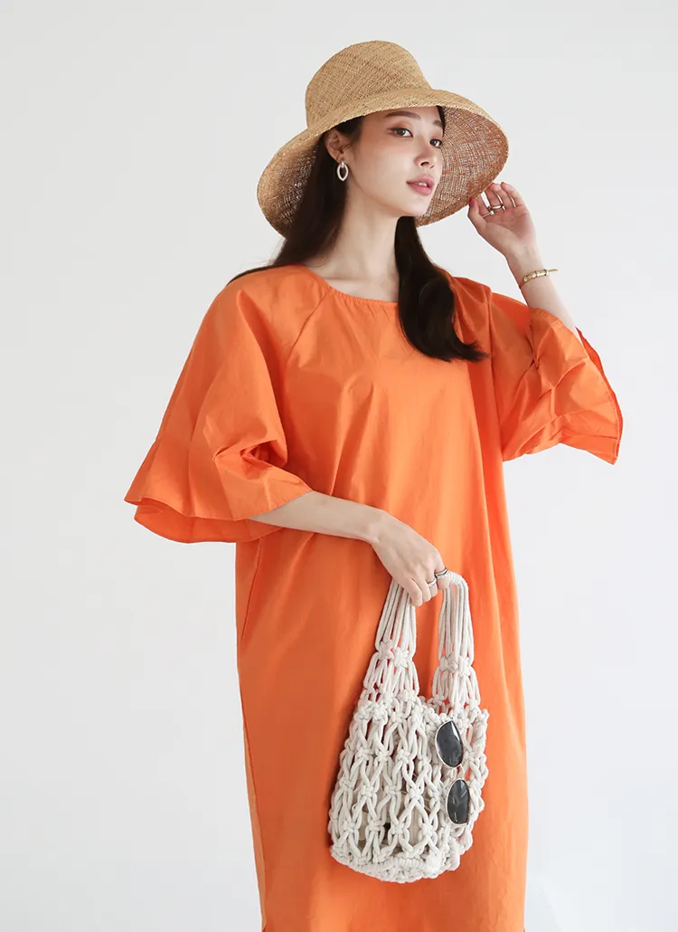 タックラグランスリーブワンピース・全4色 | DHOLIC PLUS | 詳細画像1