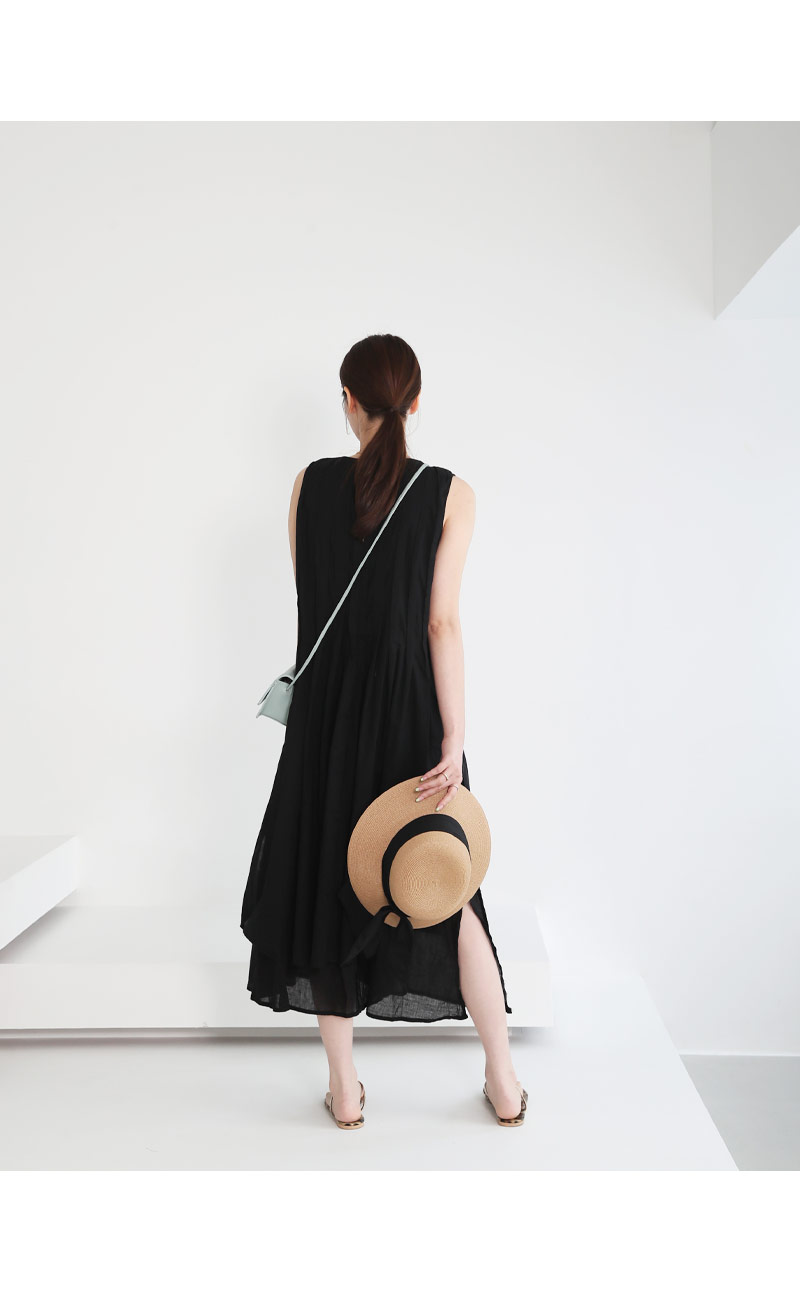 タックフレアワンピース・全2色 | DHOLIC PLUS | 詳細画像6