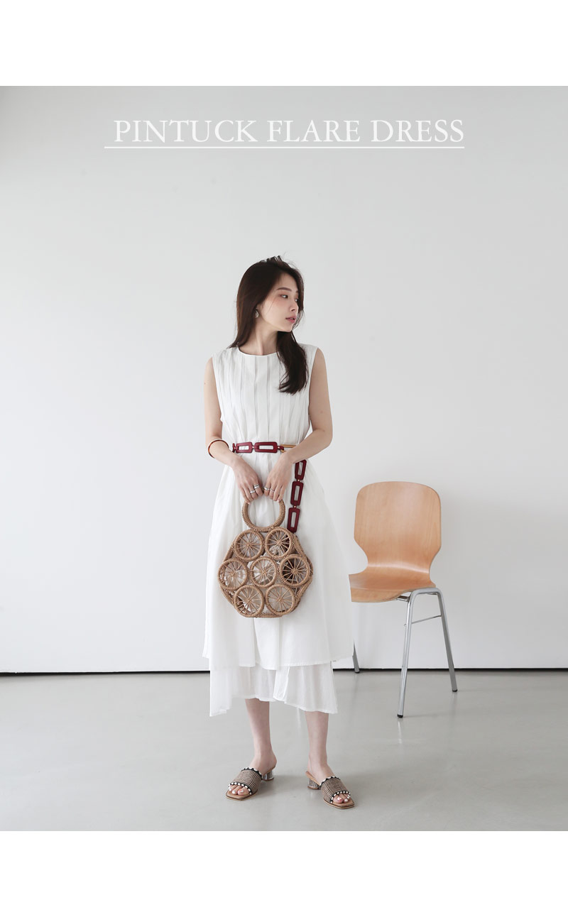 タックフレアワンピース・全2色 | DHOLIC PLUS | 詳細画像8