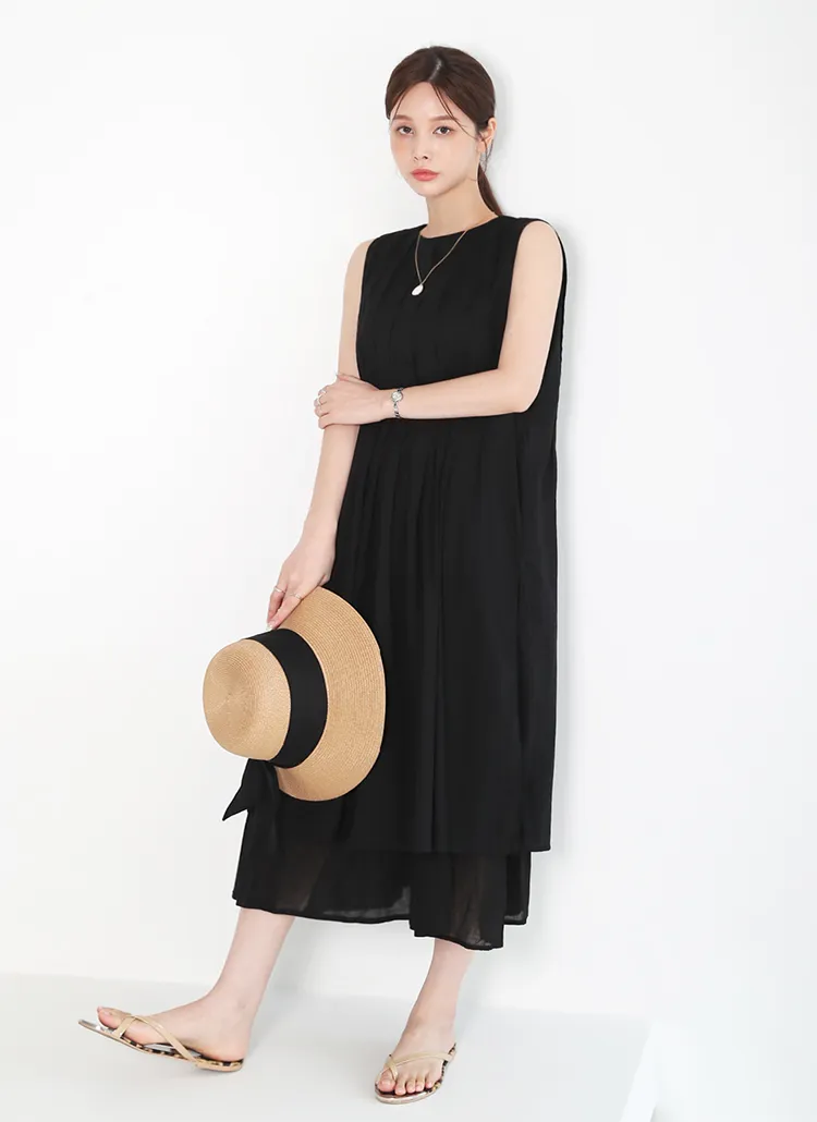 タックフレアワンピース・全2色 | DHOLIC PLUS | 詳細画像1