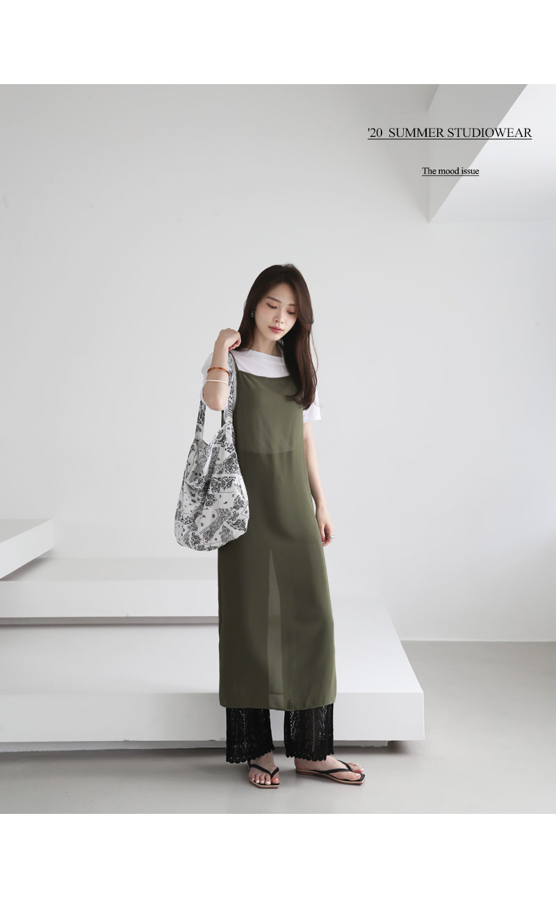 シアーキャミワンピース・全3色 | DHOLIC PLUS | 詳細画像2