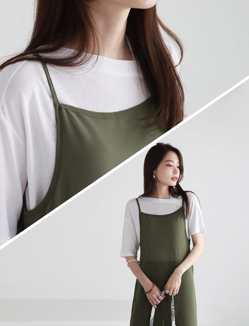 シアーキャミワンピース・全3色 | DHOLIC PLUS | 詳細画像3