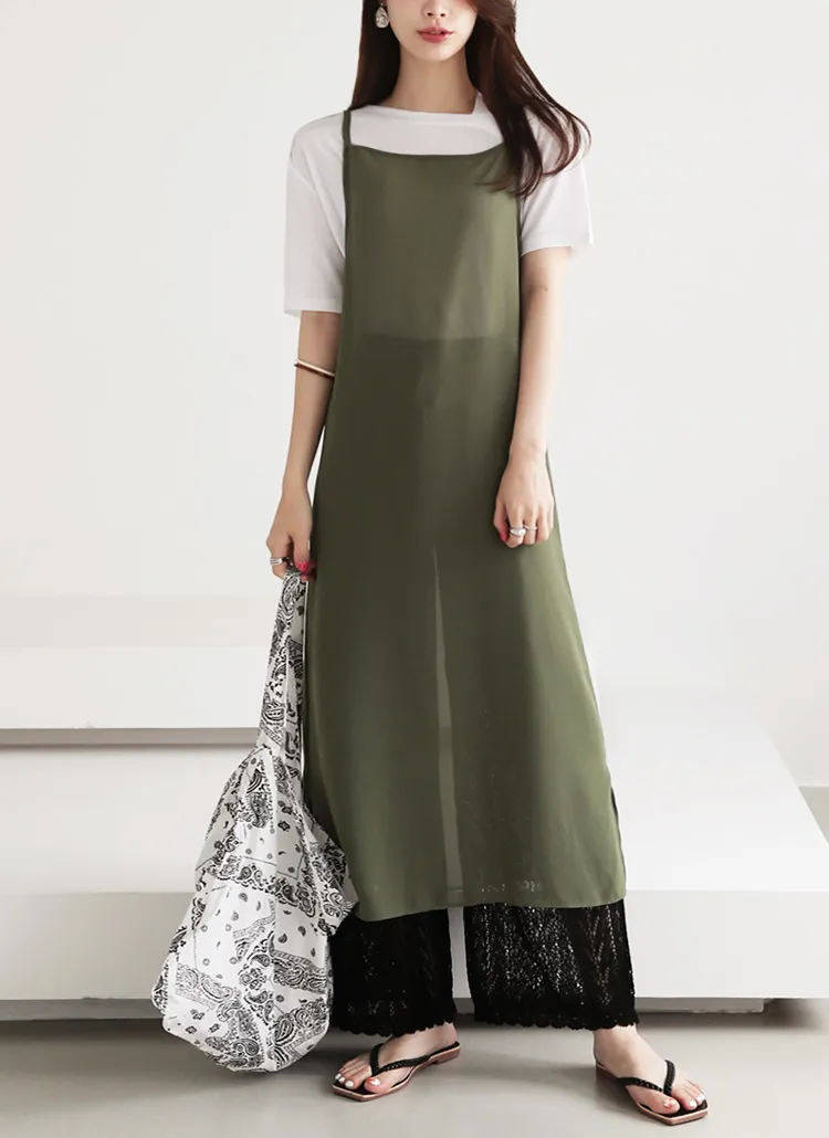 シアーキャミワンピース・全3色 | DHOLIC PLUS | 詳細画像1