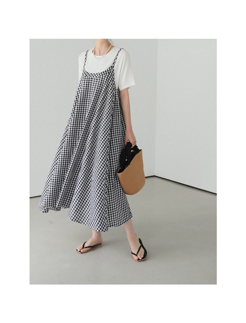 チェックフレアワンピース・全1色 | DHOLIC PLUS | 詳細画像2