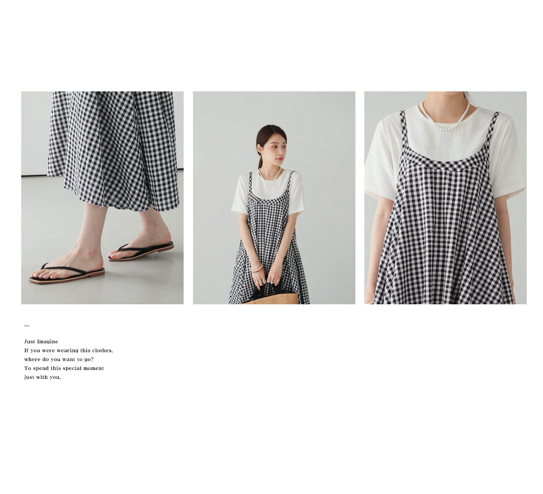 チェックフレアワンピース・全1色 | DHOLIC PLUS | 詳細画像11