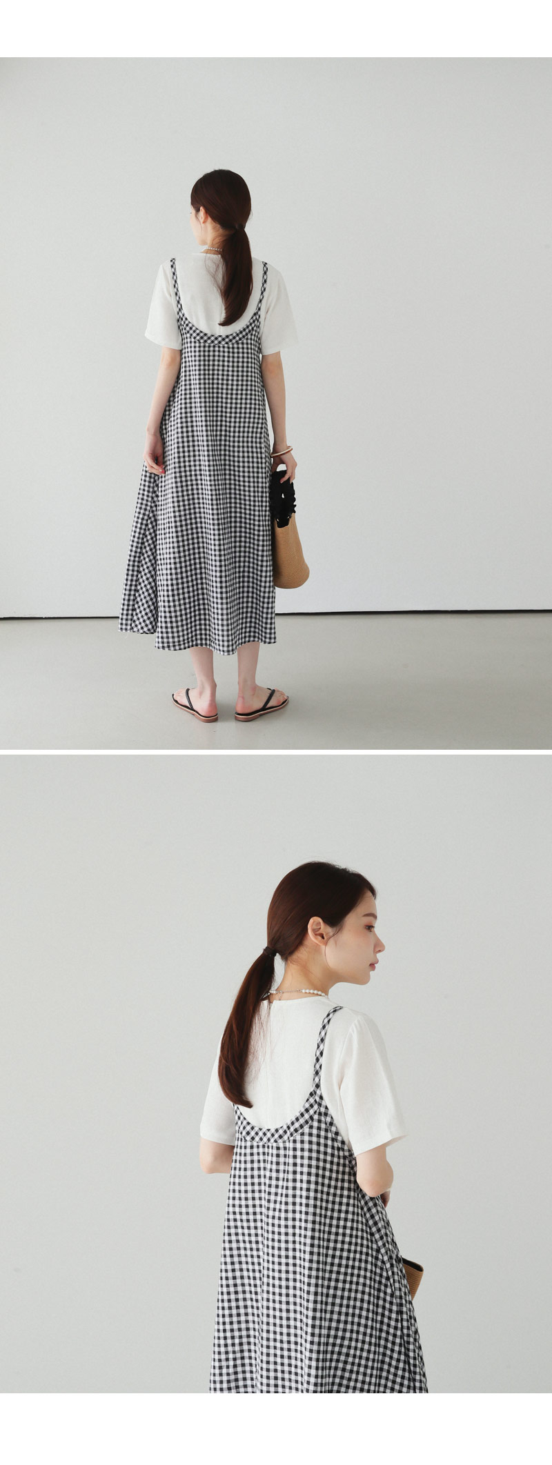 チェックフレアワンピース・全1色 | DHOLIC PLUS | 詳細画像12