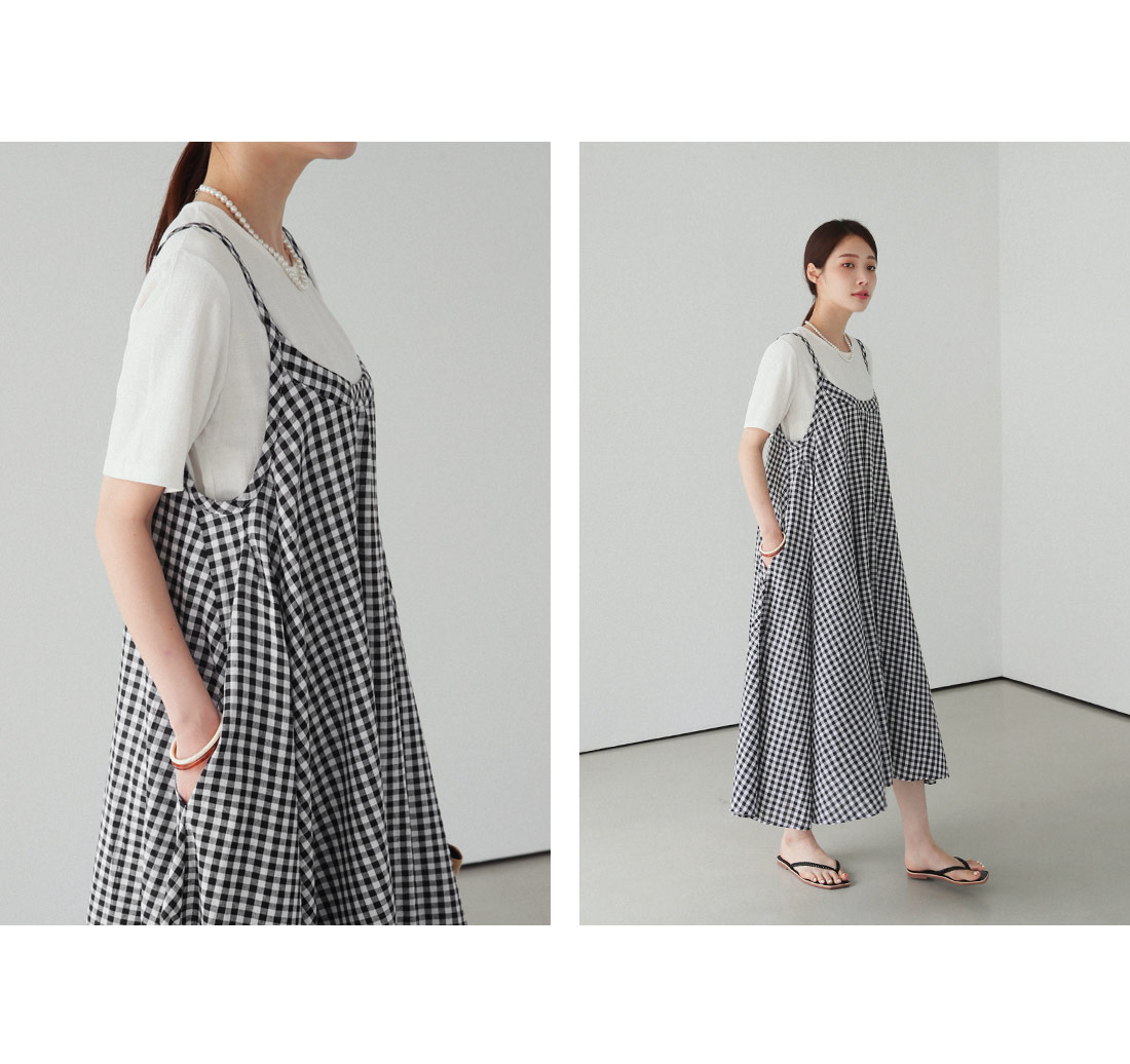 チェックフレアワンピース・全1色 | DHOLIC PLUS | 詳細画像15