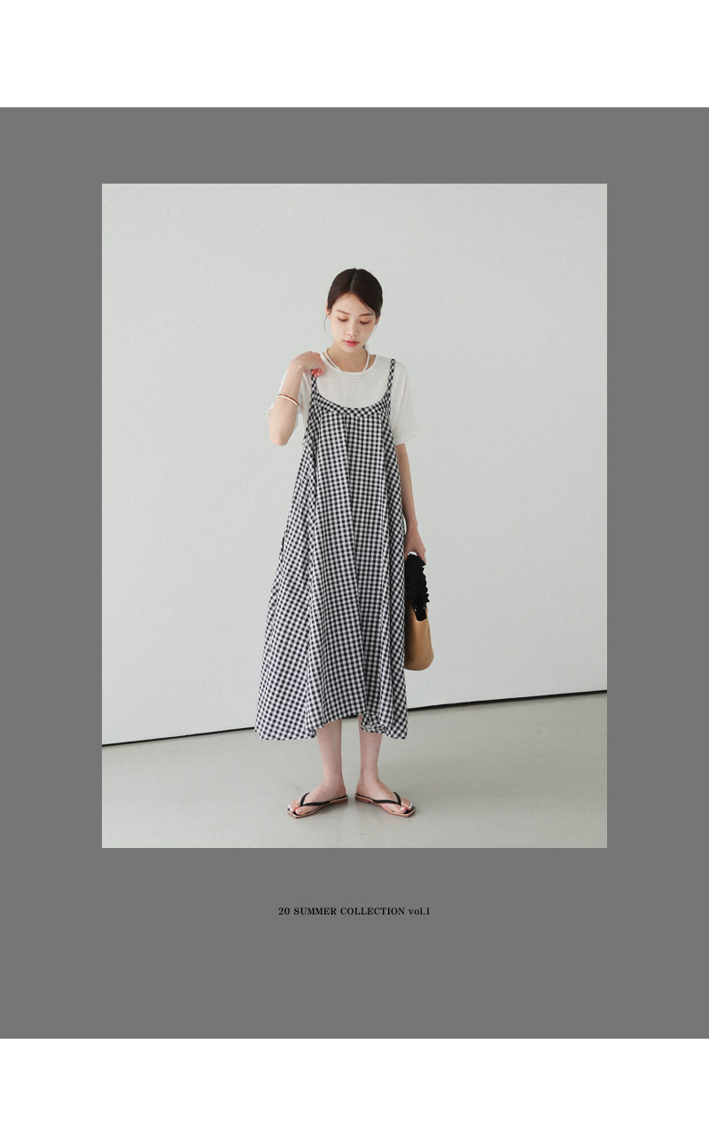 チェックフレアワンピース・全1色 | DHOLIC PLUS | 詳細画像16