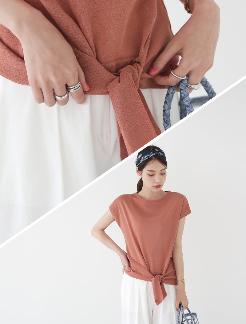 リボンヘムニット・全3色 | DHOLIC PLUS | 詳細画像12