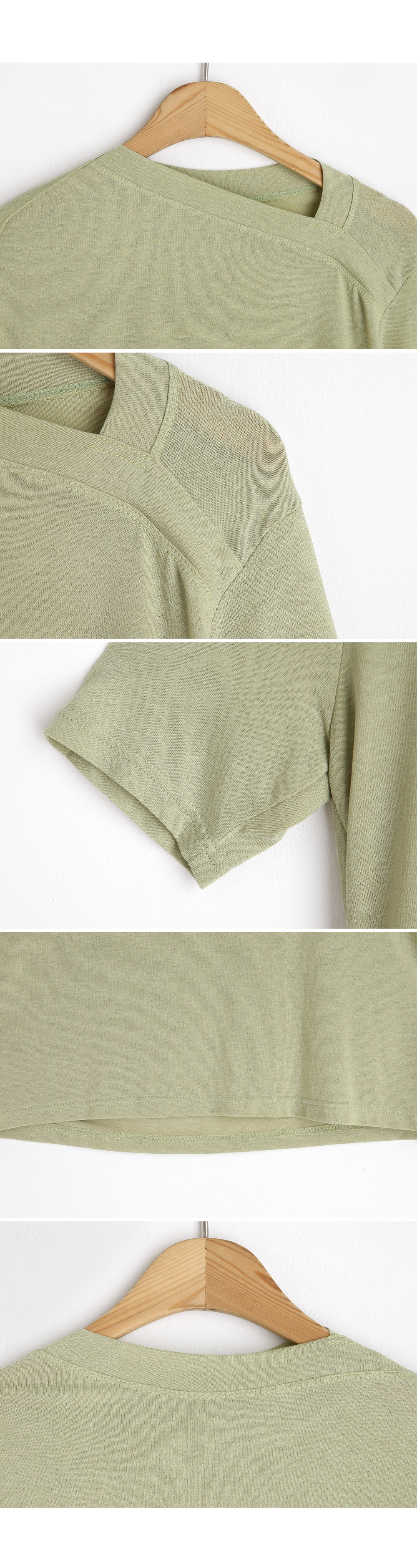 ダイアゴナルネックTシャツ・全3色 | DHOLIC PLUS | 詳細画像19