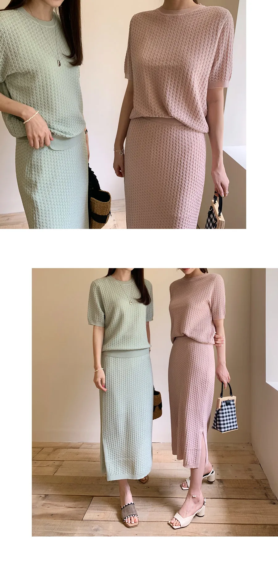 パターンニットスカート・全4色 | DHOLIC PLUS | 詳細画像7