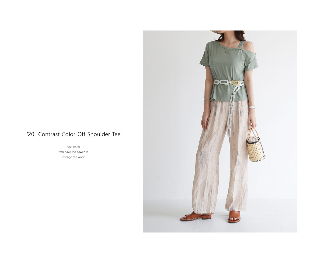 アシメオフショルTシャツ・全5色 | DHOLIC PLUS | 詳細画像12