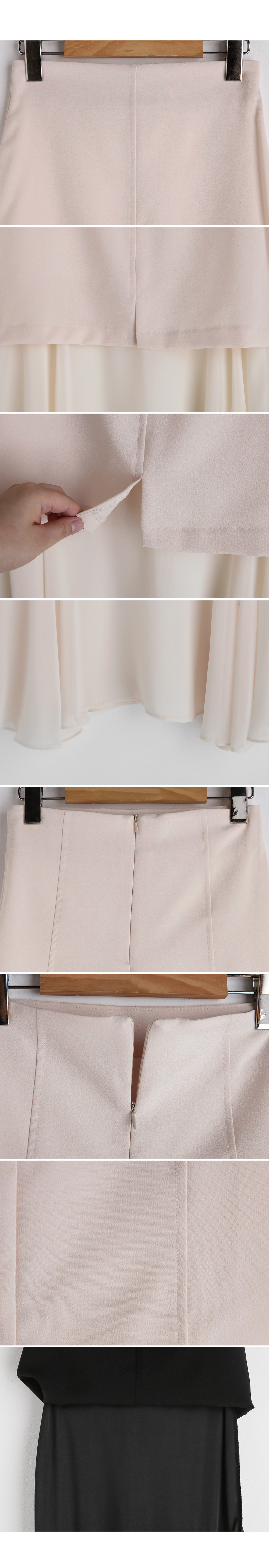 レイヤードマーメイドスカート・全2色 | DHOLIC | 詳細画像9
