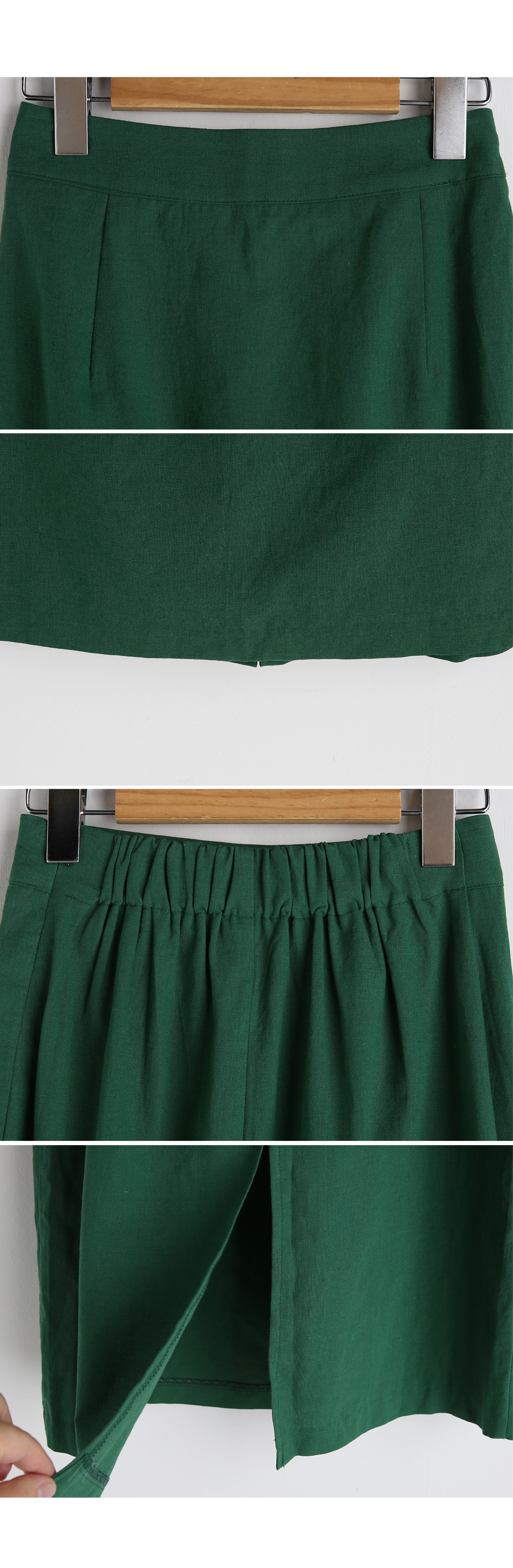Hラインリネン混スカート・全3色 | DHOLIC | 詳細画像14