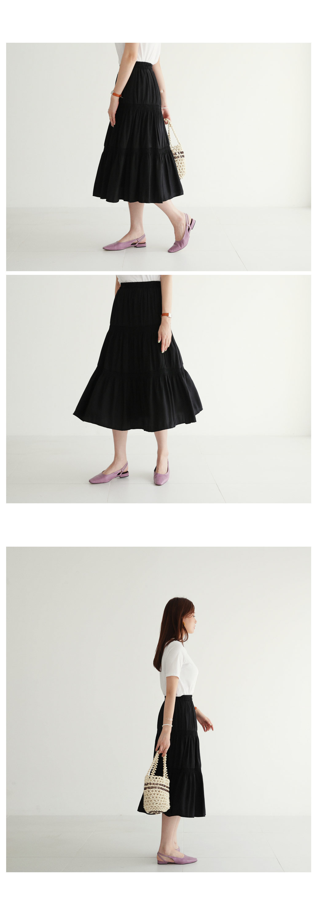 Uネック半袖Tシャツ・全6色 | DHOLIC PLUS | 詳細画像4