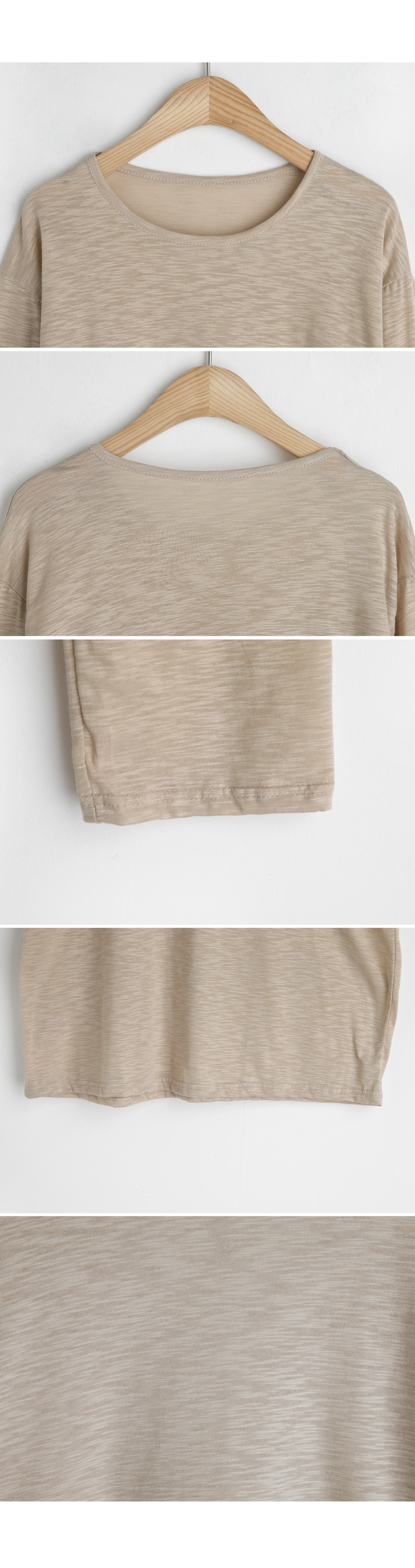 ラウンドネックTシャツ・全5色 | DHOLIC PLUS | 詳細画像17