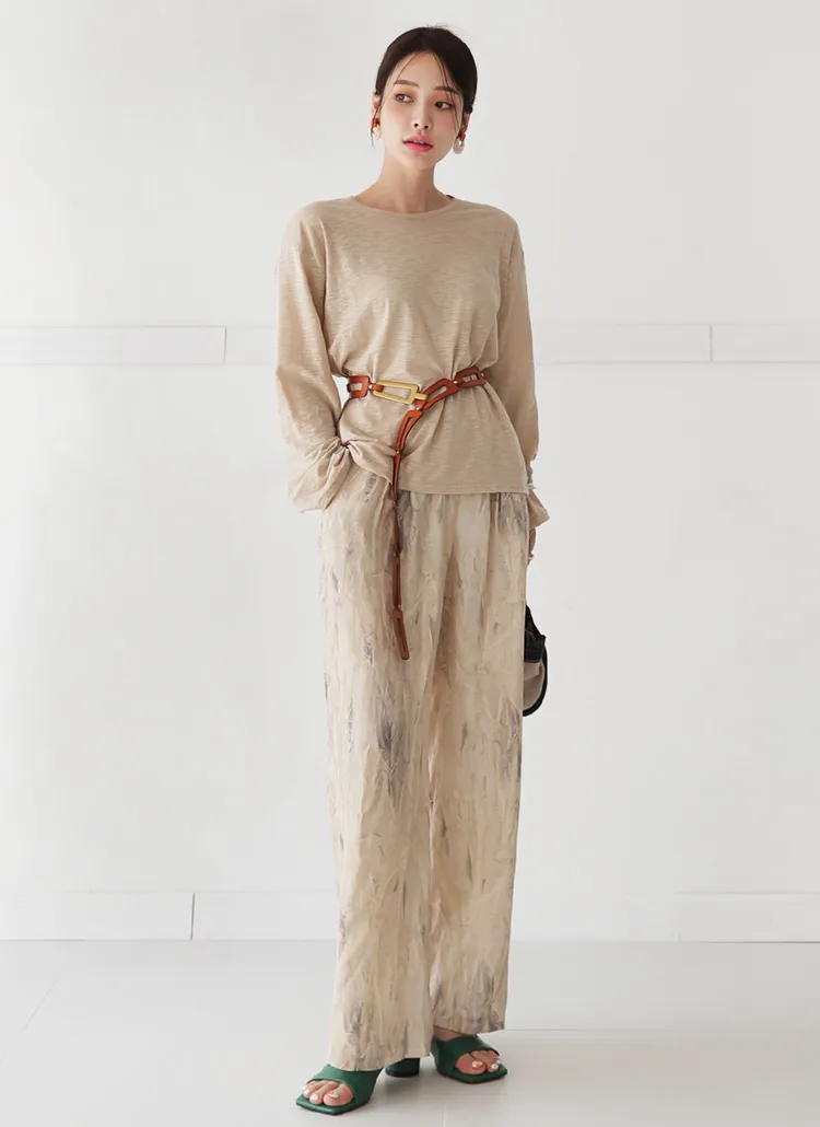 ラウンドネックTシャツ・全5色 | DHOLIC PLUS | 詳細画像1