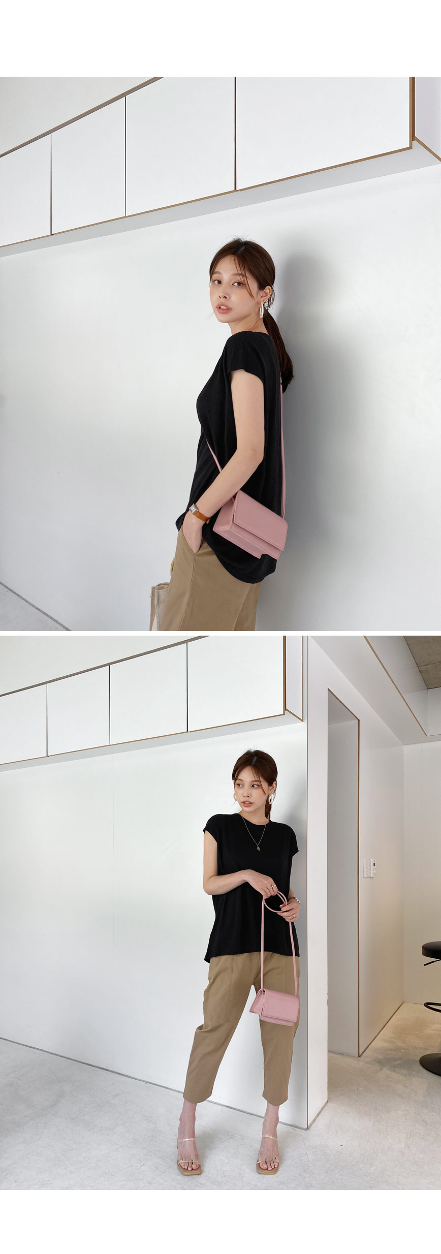 フレンチスリーブTシャツ・全3色 | DHOLIC PLUS | 詳細画像2