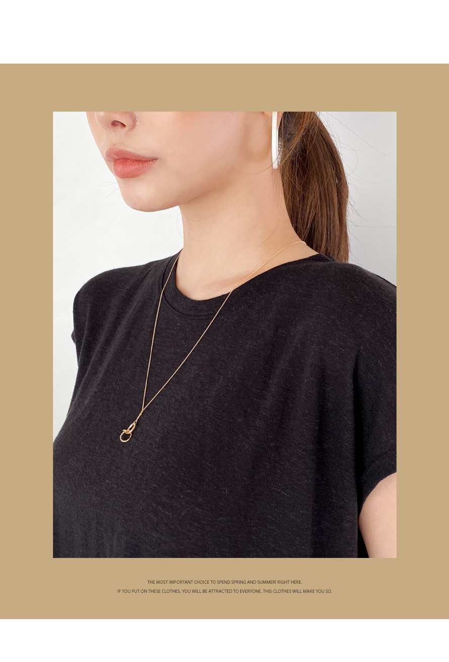 フレンチスリーブTシャツ・全3色 | DHOLIC PLUS | 詳細画像3