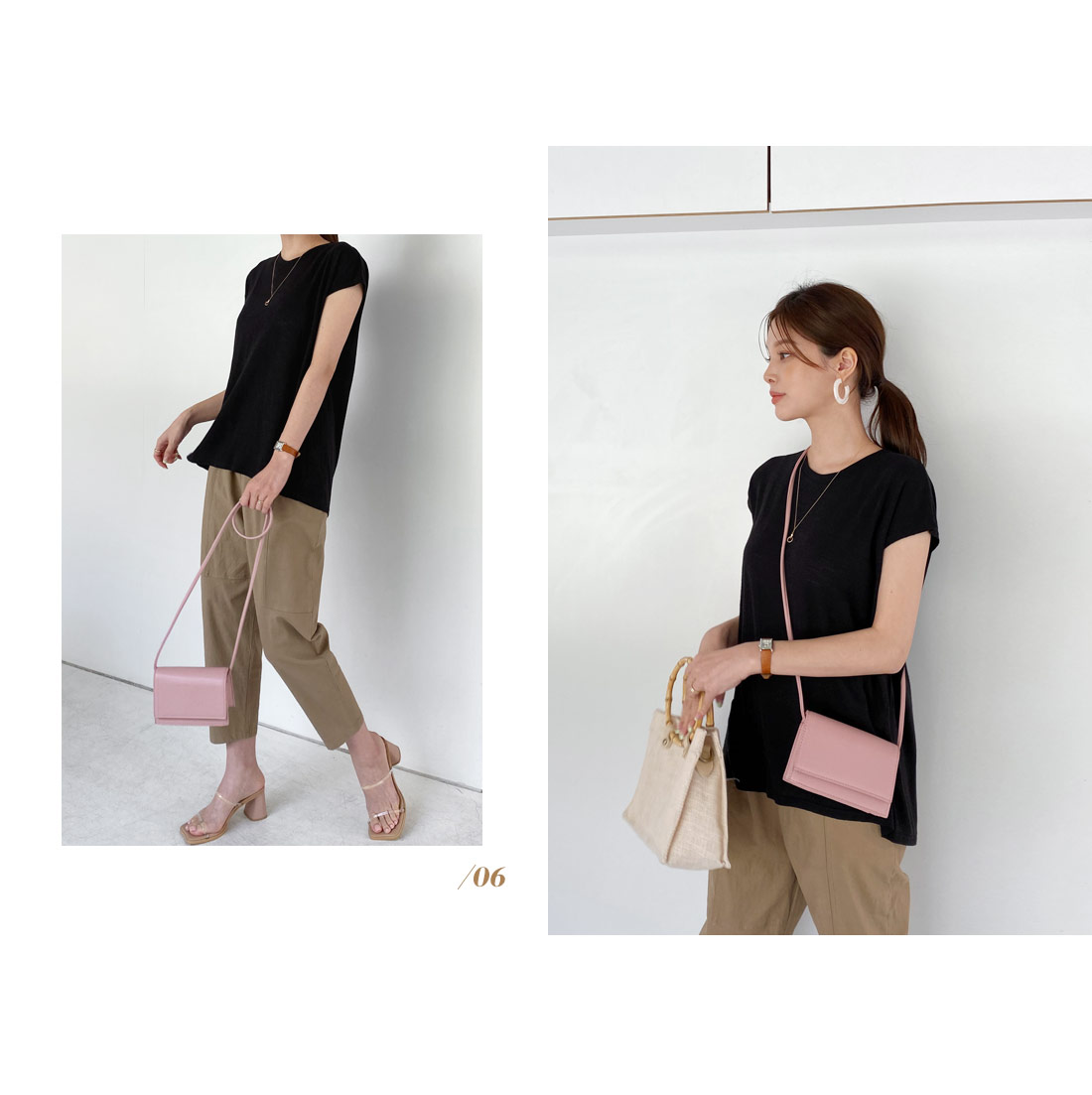 フレンチスリーブTシャツ・全3色 | DHOLIC PLUS | 詳細画像7