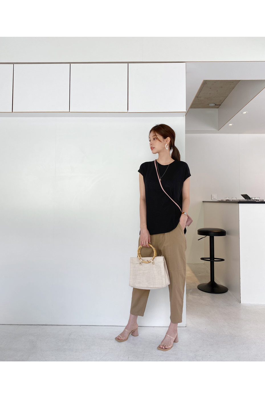 フレンチスリーブTシャツ・全3色 | DHOLIC PLUS | 詳細画像9