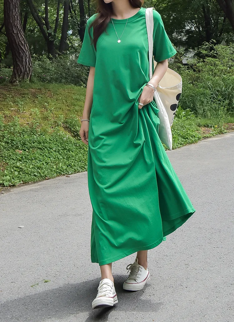 コットンベーシックワンピース | everynana | 詳細画像1