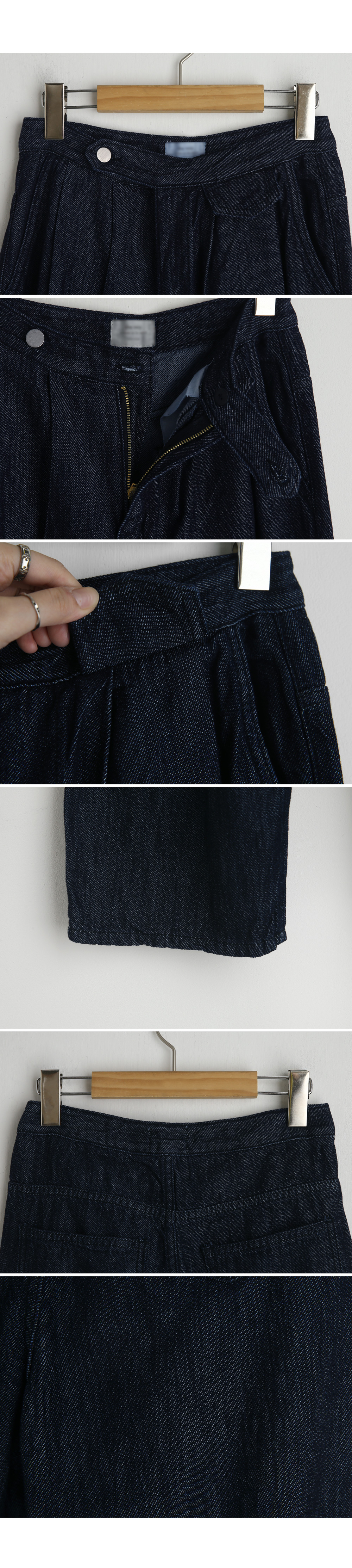 フラップワイドデニムパンツ・全1色 | DHOLIC PLUS | 詳細画像14